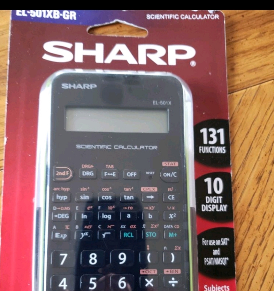 SHARP SCIENTIFIC CALCULATOR - Picture 2 of 6